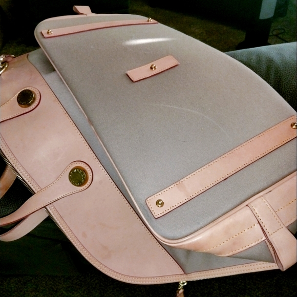 Dooney & Bourke unisex XL cabriolet weekender travel bag tote carry on - Picture 5 of 17